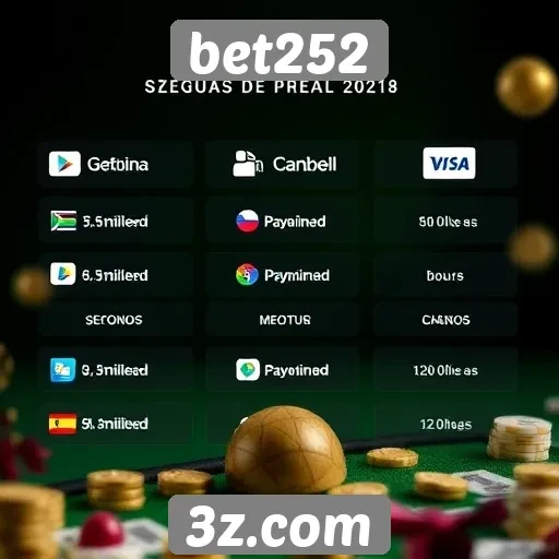 Explorando os métodos de pagamento do bet252