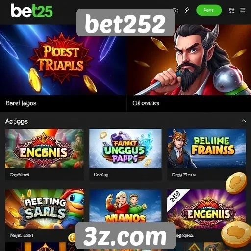 Principais jogos disponíveis na plataforma bet252