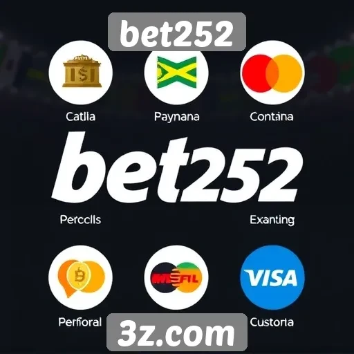 Métodos de pagamento aceitos na plataforma bet252