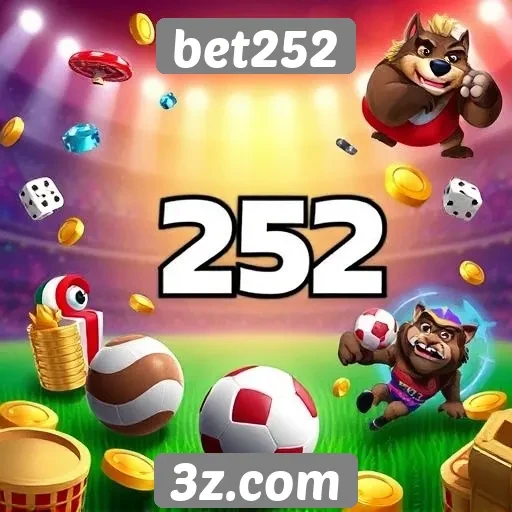 Variedade de jogos disponíveis na bet252